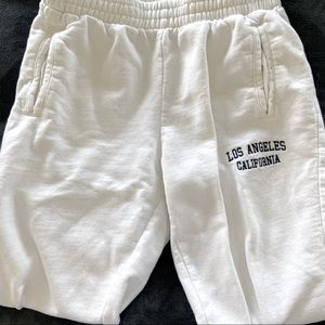 brandy melville los angeles sweatpants